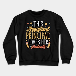 Assistant Principal School Crewneck Sweatshirt